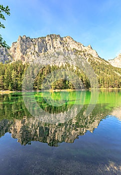 GrÃÂ¼ner See near TragÃÂ¶ÃÅ¸ photo